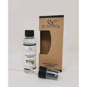 Euro Spa Aromatics Pure Eucalyptus Oil Shower Steamer 2oz Spray Aromatherapy